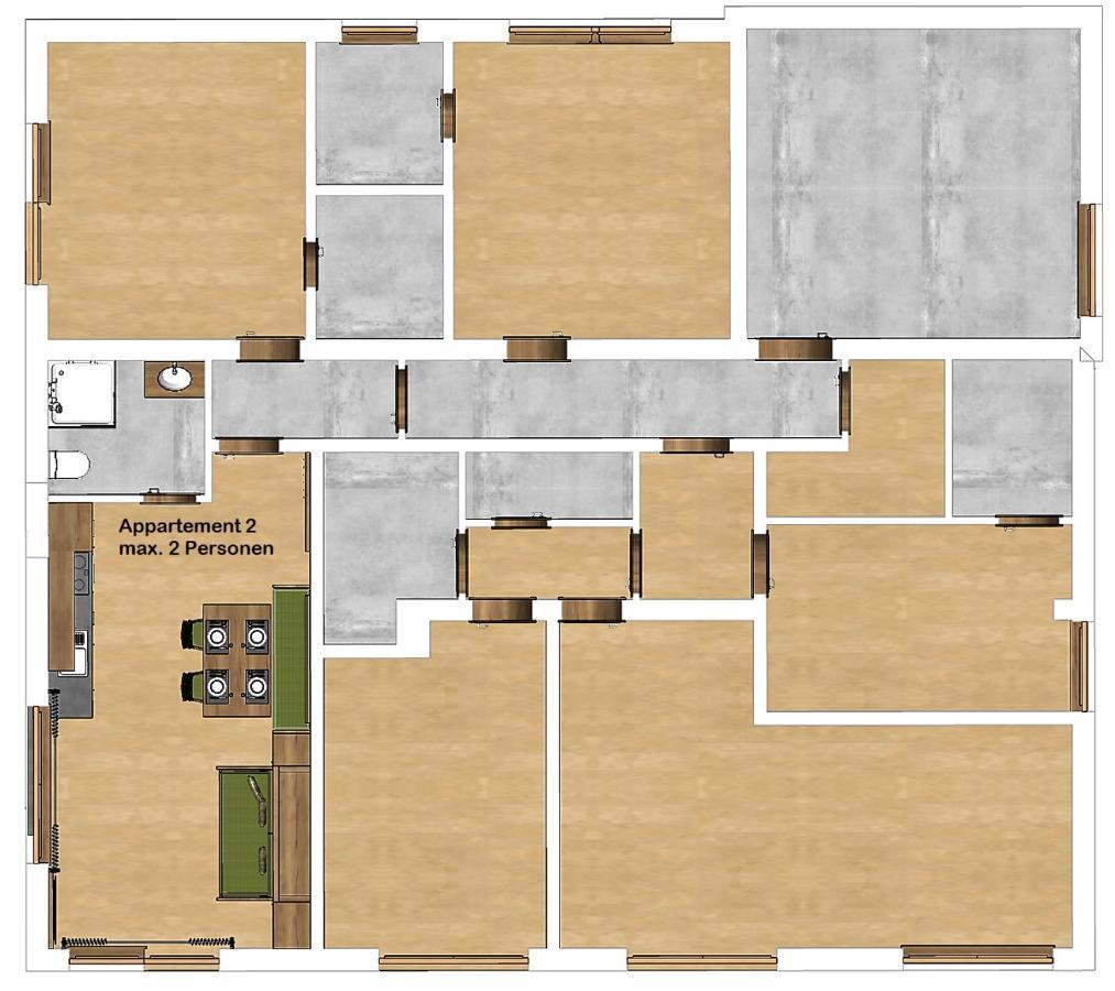 זאלבך הינטרגלם Appartements Alpin מראה חיצוני תמונה