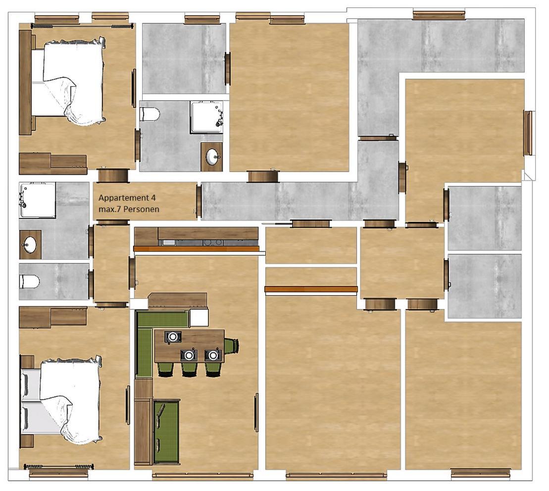 זאלבך הינטרגלם Appartements Alpin חדר תמונה